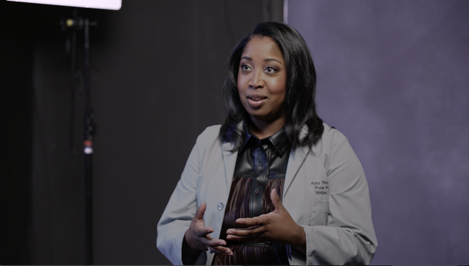 Black woman seating image