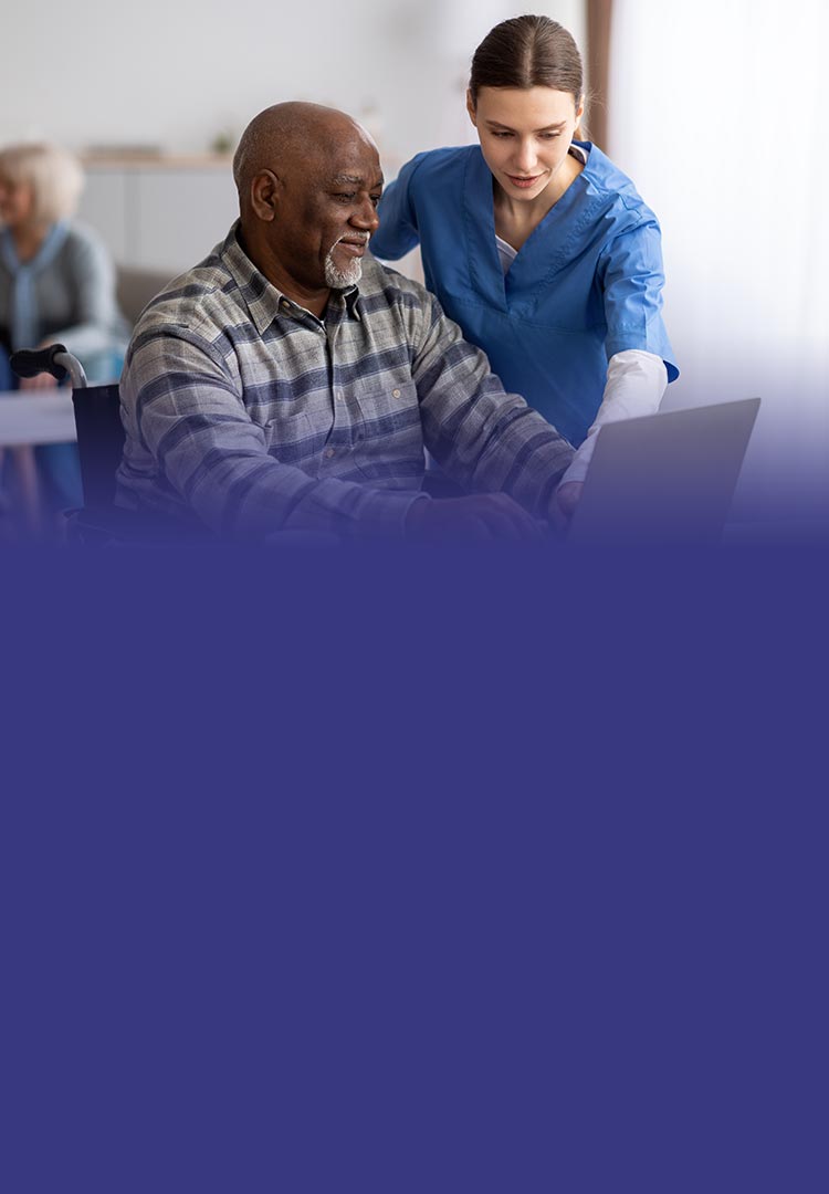 Black MM patient and healthcare provider